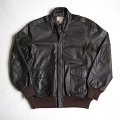 90'S LANDS' END A-2 レザー フライトジャケット USA製 - メルカリ