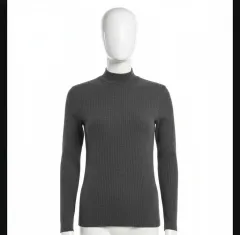 着心地 タートルネック長袖Tシャツ