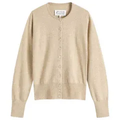 マルタンマルジェラ レディース アウター カーディガン ニット Maison Margiela Shrunken Knit Cardigan Walnutのサムネイル