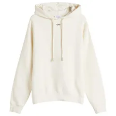 オフホワイト レディース アウター パーカー・スウェット OffWhite Cloud Arrow Regular Hoodie White Asparagus ホワイトのサムネイル