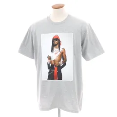 【中古】シュプリーム Supreme 2025年秋冬 Playboi Carti Tee コットンポリエステル クルーネック 半袖Ｔシャツ グレー【サイズM】【メンズ】