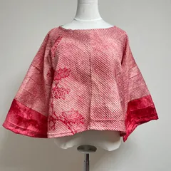 着物リメイク　トップス