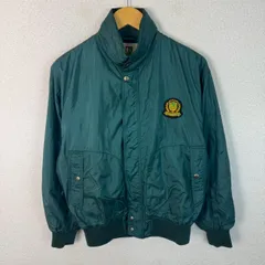 90s St Andrews セントアンドリュース ブルゾン エンブレムパッチ アースカラー Mサイズ メンズ 古着 スポーツMIX クラシックのサムネイル