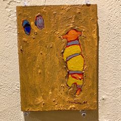 松坂優里 原画 モダン 現代アート 北欧 ペン画 動物画 へび - メルカリ