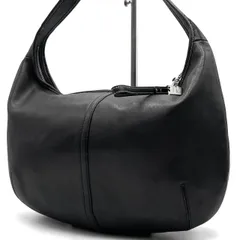 美品● COACH コーチ ショルダーバッグ ワンショルダー ホーボー Y2K ブラック レザー 9221