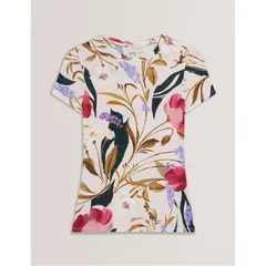 テッドベーカー レディース トップス Tシャツ プリント シャツ Ted Baker Ted Print tshirt Ld99 PlPink ピンクのサムネイル