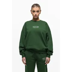 グッドフォーナッシング レディース アウター パーカー・スウェット スウェット シャツ Good For Nothing Oval Sweatshirt Dark Green グリーン