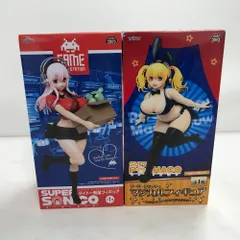 02w22473 すーぱーそに子 タイトー制服フィギュア すーぱーぽちゃ子 マジカルフィギュア 2点セット 未開封品 【中古品】