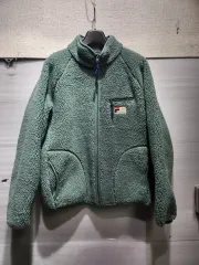 FILA フリース ジャケット グリーン カラー