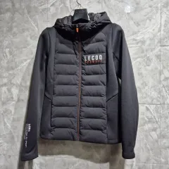 le coq sportif ブラック ダウン フード アウター