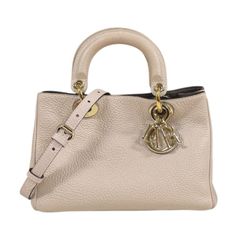 Dior ディオール オーストリッチ ショルダーバッグ ベージュ ディオール オーストリッチレザー ハンドバッグ ショルダーバッグ