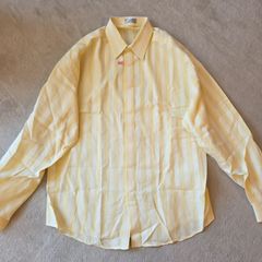 80s ヴィンテージ FLAX リネンシャツ(長袖) リトアニア製 80s ヴィンテージ FLAX リネンシャツ(長袖) リトアニア製 - メルカリ