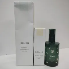 Y5109 イグニス クリアリティクレンジングクリーム 200g・サニーサワーさらさらミスト 50ml・ナイトウェル ベッドサイドミスト 100ml 計3点セットのサムネイル