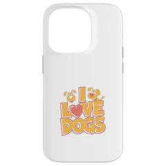 【新品】 犬が大好き スマホケース iPhone 14 Pro 用 0