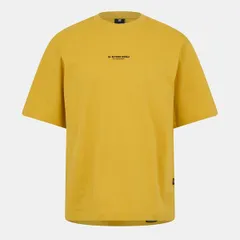 ジースター メンズ トップス Tシャツ ロゴ G Star Logo TShirt Dk Lemonのサムネイル