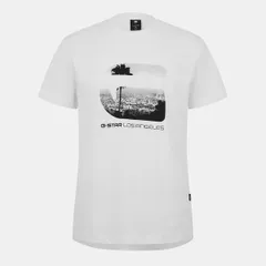 ジースター メンズ トップス Tシャツ G Star LA TShirt White ホワイトのサムネイル
