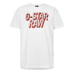 05M976◯ G-STAR RAW トルコ製 ビッグロゴ 半袖 Tシャツ L - メルカリ