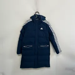 アディダス キッズ ダウンジャケット ロング丈 150