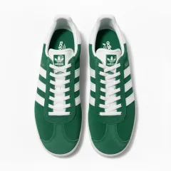 アディダス ガゼル スウェード グリーン 235mm