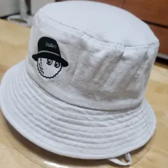 マルボンゴルフ 白 バケットハット