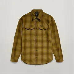 ジースター メンズ トップス シャツ G Star Gstar Marine Slim LS Sn99 Tobaccoのサムネイル