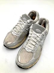 New Balance ニューバランス M2002RIA レザー メッシュ スニーカー size23.5/白 ■■ レディース