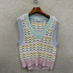ZARA ザラ Vネック ニット ベスト M M10787
