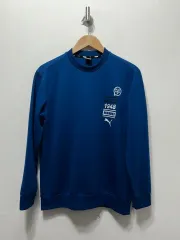 プーマ ブルー スウェット Tシャツ キッズ 160