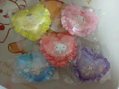 (正規品)サンリオ キャラクターズ ハートクッション ガチャ キーホルダー 5種 フルセット ハローキティ