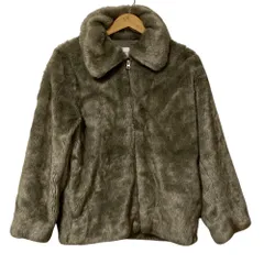 美品 BEAUTY&YOUTH ビューティー&ユース エコファージャケット サイズS ベージュ系 レディース 古着 中古 USEDのサムネイル