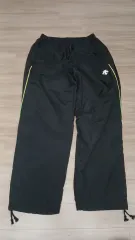 DESCENTE ブラック トレーニング ズボン 34サイズ 起毛パンツ