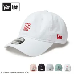 ニューエラ 9TWENTY The Met ミニロゴ NEWERA 920 THE MET MINI LOGO ニューエラ The Met メトロポリタン美術館 コラボ キャップ 9TWENTY ミニロゴ 刺繍 コットン レザーストラップ ユニセックス 144