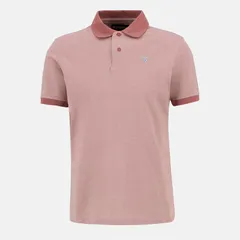 バブアー メンズ トップス シャツ ポロシャツ Barbour Sports Polo Mix Shirt Earth Pink ピンクのサムネイル