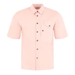 シーピーカンパニー メンズ トップス シャツ Cp Company Shirts Short Sleeve Misty Rose 520