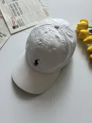 Polo ポロラルフローレン ゴルフ 白 ベースボールキャップ