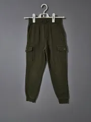 POLO RALPH LAUREN ポロラルフローレン キッズ 起毛 ジョガーパンツ サイズ7 (130)