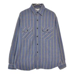 中古 HAIGHT ストライプ デニムシャツ&ストライプ デニムペインター 