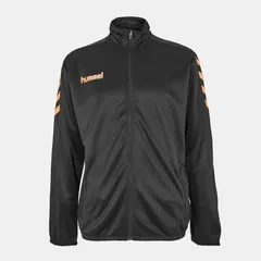 ヒュンメル メンズ アウター ジャケット・ブルゾン Hummel Core Poly Jkt Sn99 BlackOrange ブラックのサムネイル