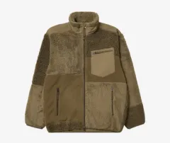 M ユニクロ x エンジニアードガーメンツ フリース ジャケット ブラウン