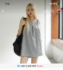 バイナリーワン チェック ノースリーブ レイヤードワンピース レイヤード ヴィンテージ 森ガール