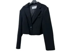 (新品) ハイクオリティ ハンドメイド ジャケット ウール80 カシミア20 色2種