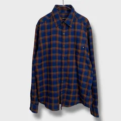 ☆Marmot☆マーモット☆チェック柄シャツ☆ブルー系チェック柄☆L☆C26Mのサムネイル