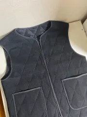 コーデュロイ 素材 インナー ベスト