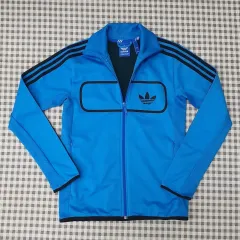 アディダス 炎 ジップアップ ジャージ ジャケット メンズ95サイズ