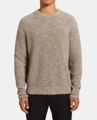 セオリー クルーネック ツイード アルパカ ニット