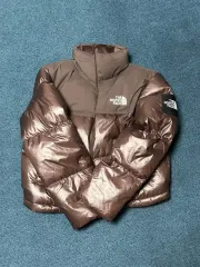THE NORTH FACE ホワイトレーベル ノベルティ ヌプシ ダウン ココア ブラウン M