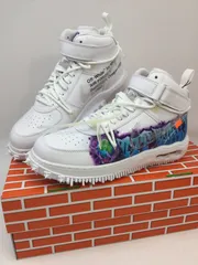●5332 【未使用正規品】Off-White × NIKE AIR FORCE 1 MID 