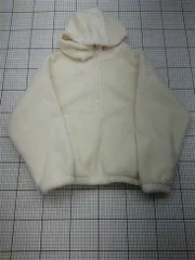 ◇ Θ ギャップ GAP ボアフリースパーカー XSサイズ アイボリー系 レディース E  【1602240014237】