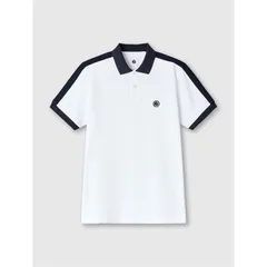 プレティグリーン メンズ トップス ポロシャツ Pretty Green PG Denton SS Polo Sn53 White ホワイトのサムネイル