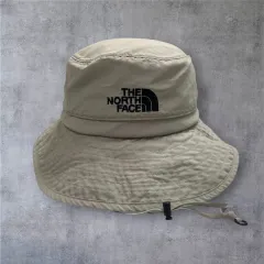 THE NORTH FACE ザノースフェイス ライトベージュ ナイロン バケットハット M